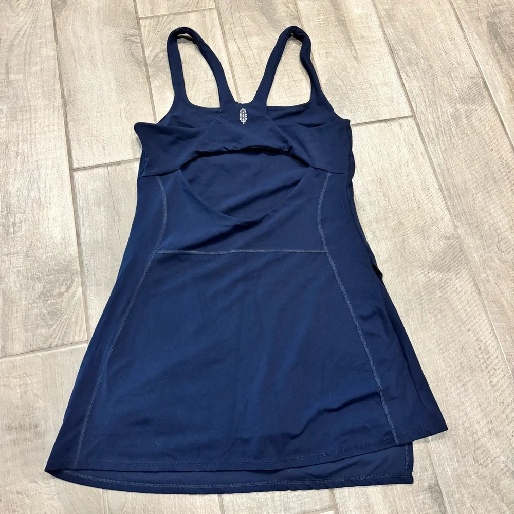 Free People Movement Never Better Navy Athletic Dress - Picture 4 of 6